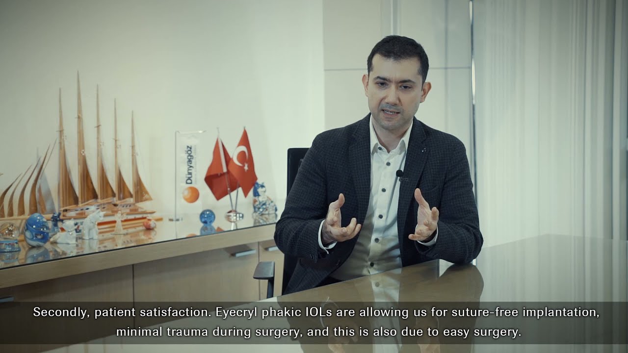 EYECRYL Phakic Toric IOL experience, Dr. Alper AĞCA