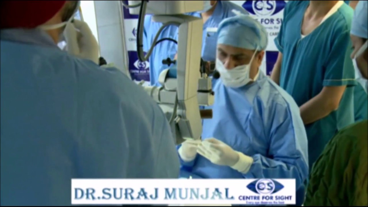 Eyecryl PHAKIC Live Surgery by Dr  Suraj Munjal DOS 2017