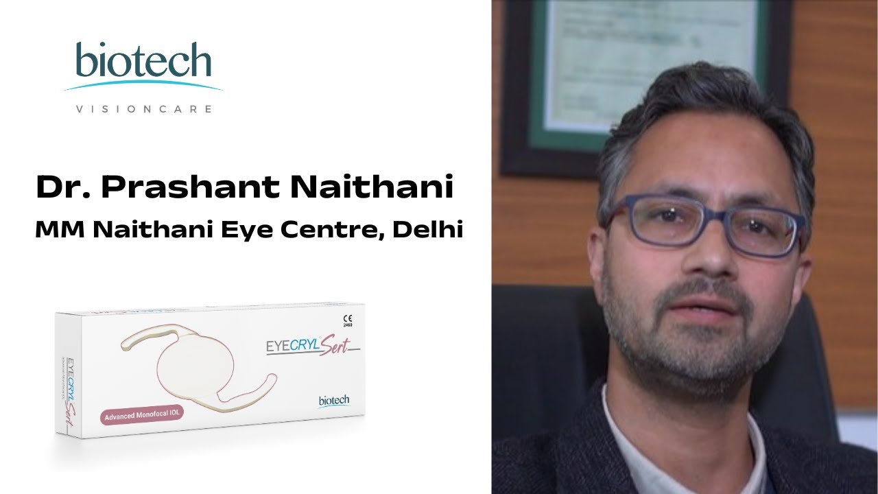 EYECRYL SERT Experience, Dr  Prashant Naithani