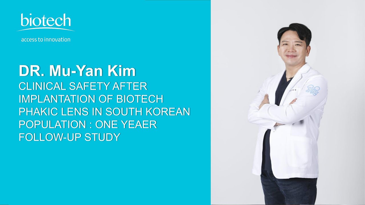 ESCRS2023 – Biotech Satellite Symposium – Dr. Muyan Kim